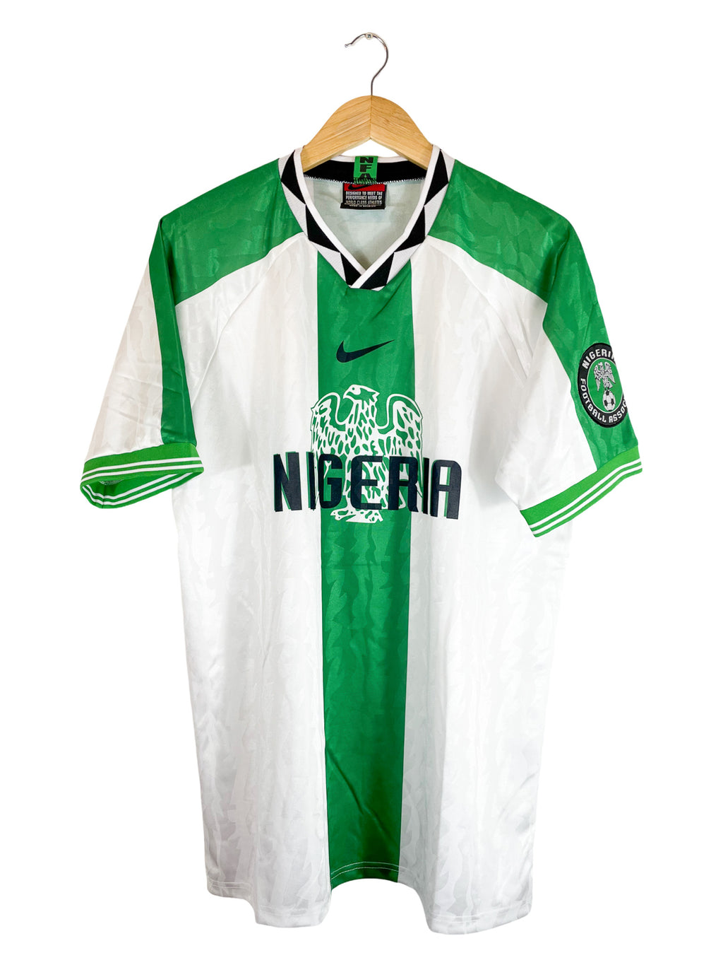 2006 - Nigeria Home Jersey [#7 Utaka] Adidas - 2XL