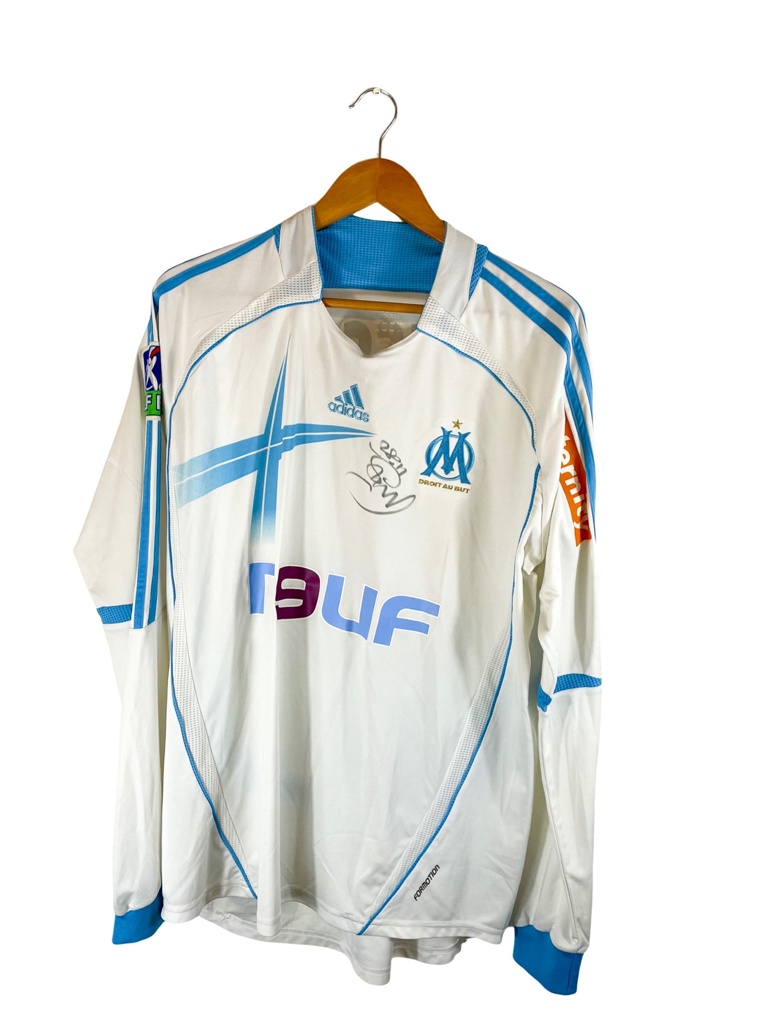 2010/2011 - Tercera camiseta del Olympique de Marsella [#20 A. Ayew] Adidas - Talla M