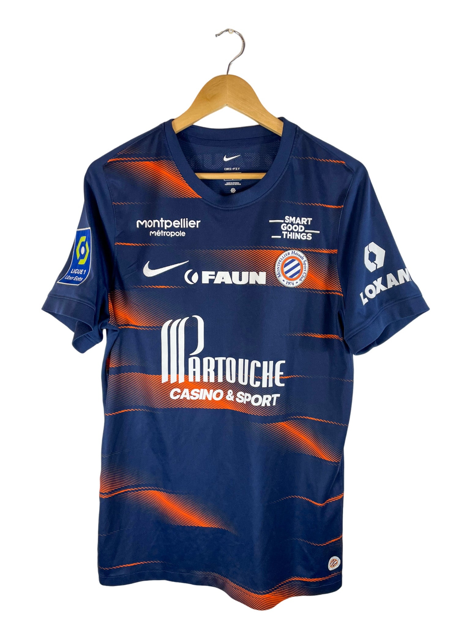 2022/2023 – Maillot Montpellier HSC domicile [#75 Sakho] Nike - L