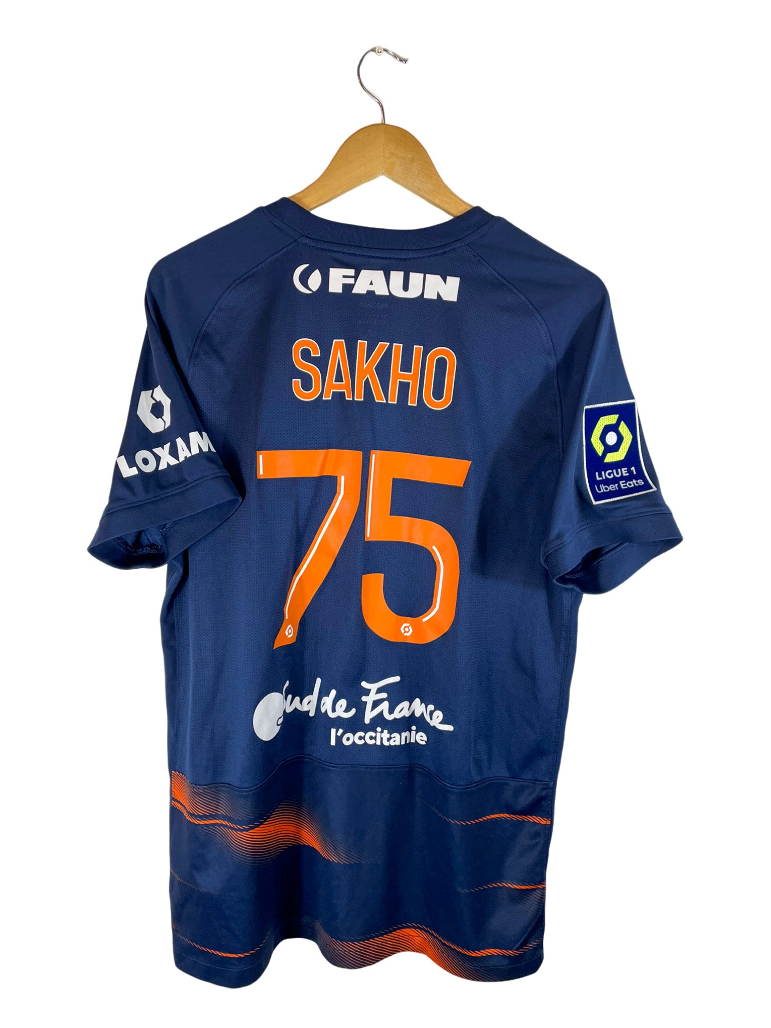 2022/2023 – Maillot Montpellier HSC domicile [#75 Sakho] Nike - L