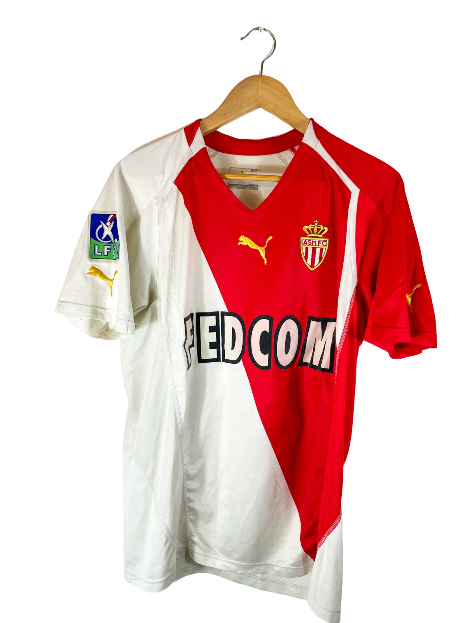 2013/2014 - Camiseta visitante del AS Mónaco [#9 Falcao] Macron - Talla M