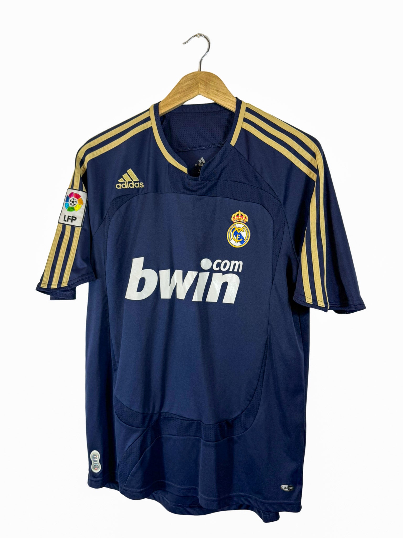 2007/2008 - Real Madrid Away Jersey [#17 Van Nistelrooy] - M