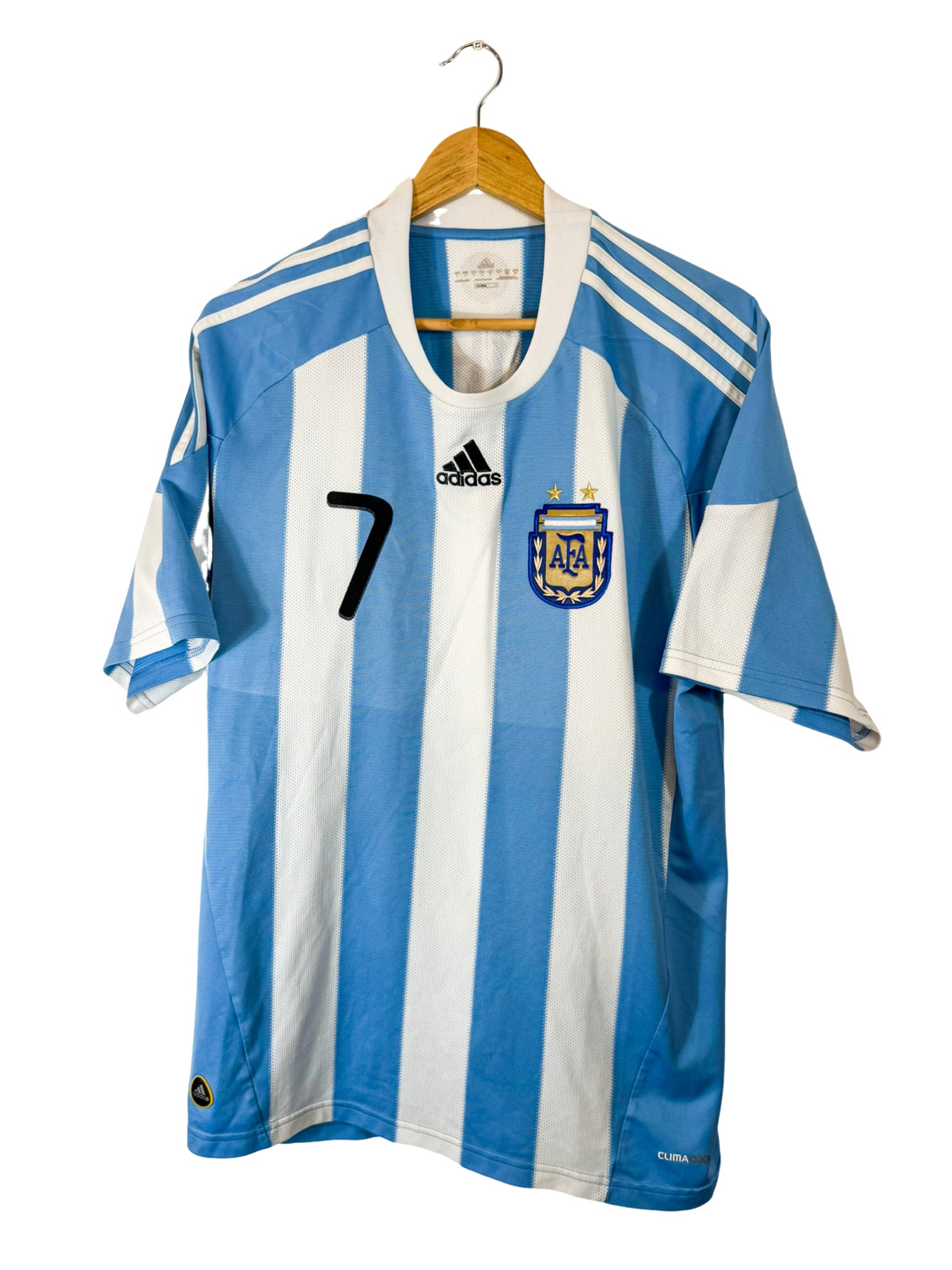 1998/1999 – Camiseta local de Argentina [#9 Batistuta] Adidas - Talla S
