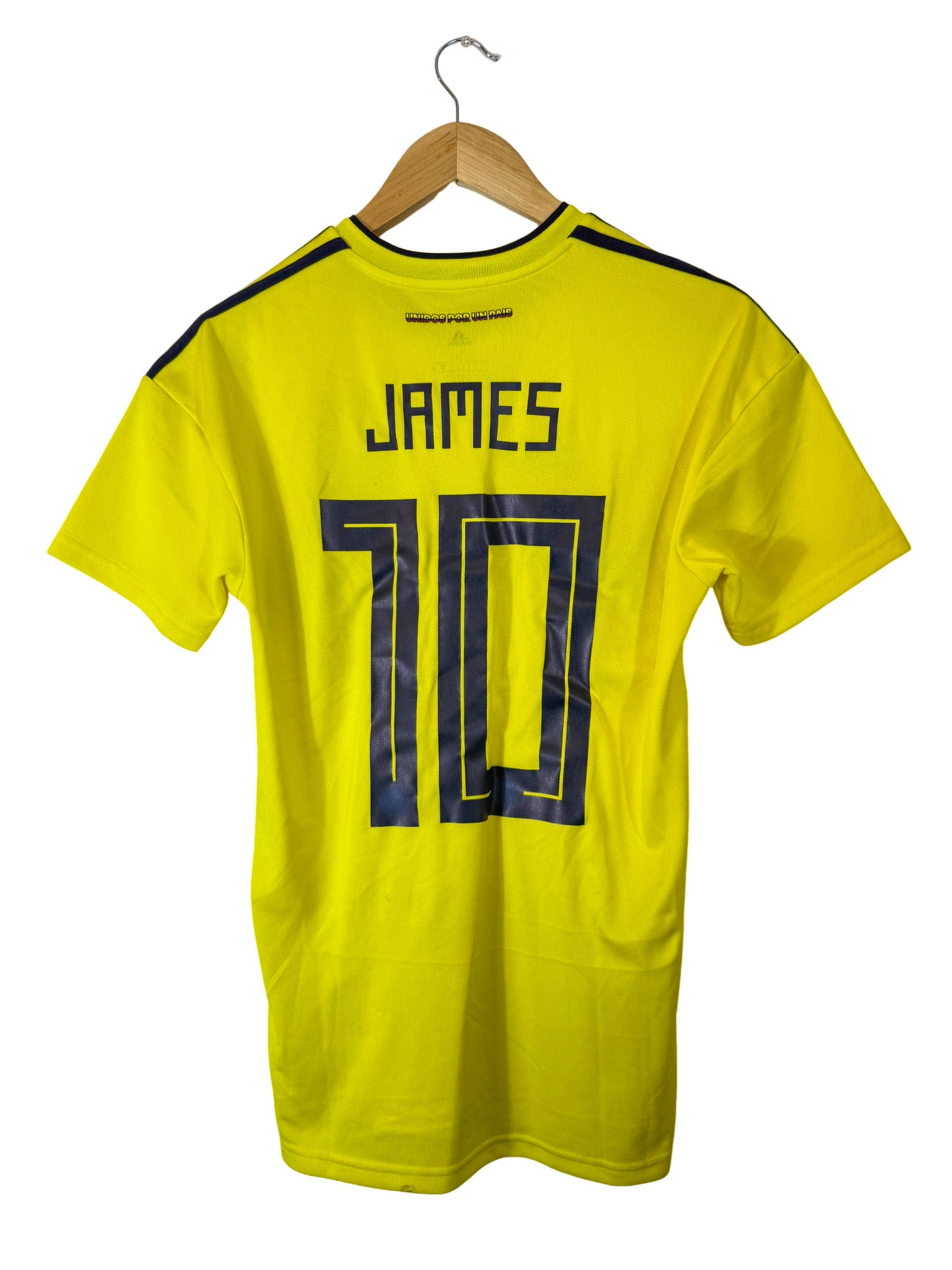 2018 - Camiseta local de Colombia [#9 Falcao] Adidas - Talla M