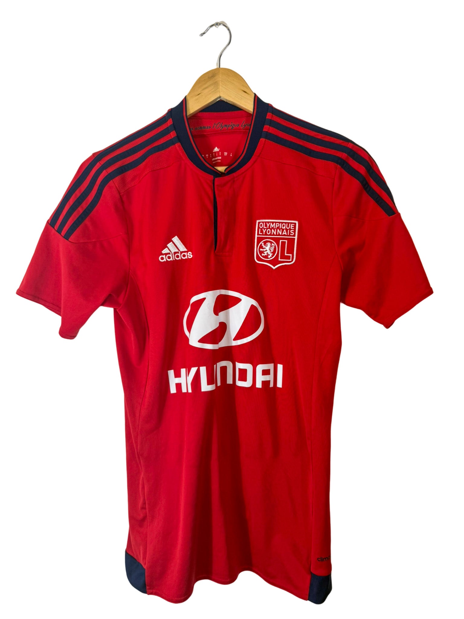 2012/2013 - Camiseta de la tercera equipación del Olympique Lyonnais Adidas *Manga larga* *Versión de jugador* - Talla M