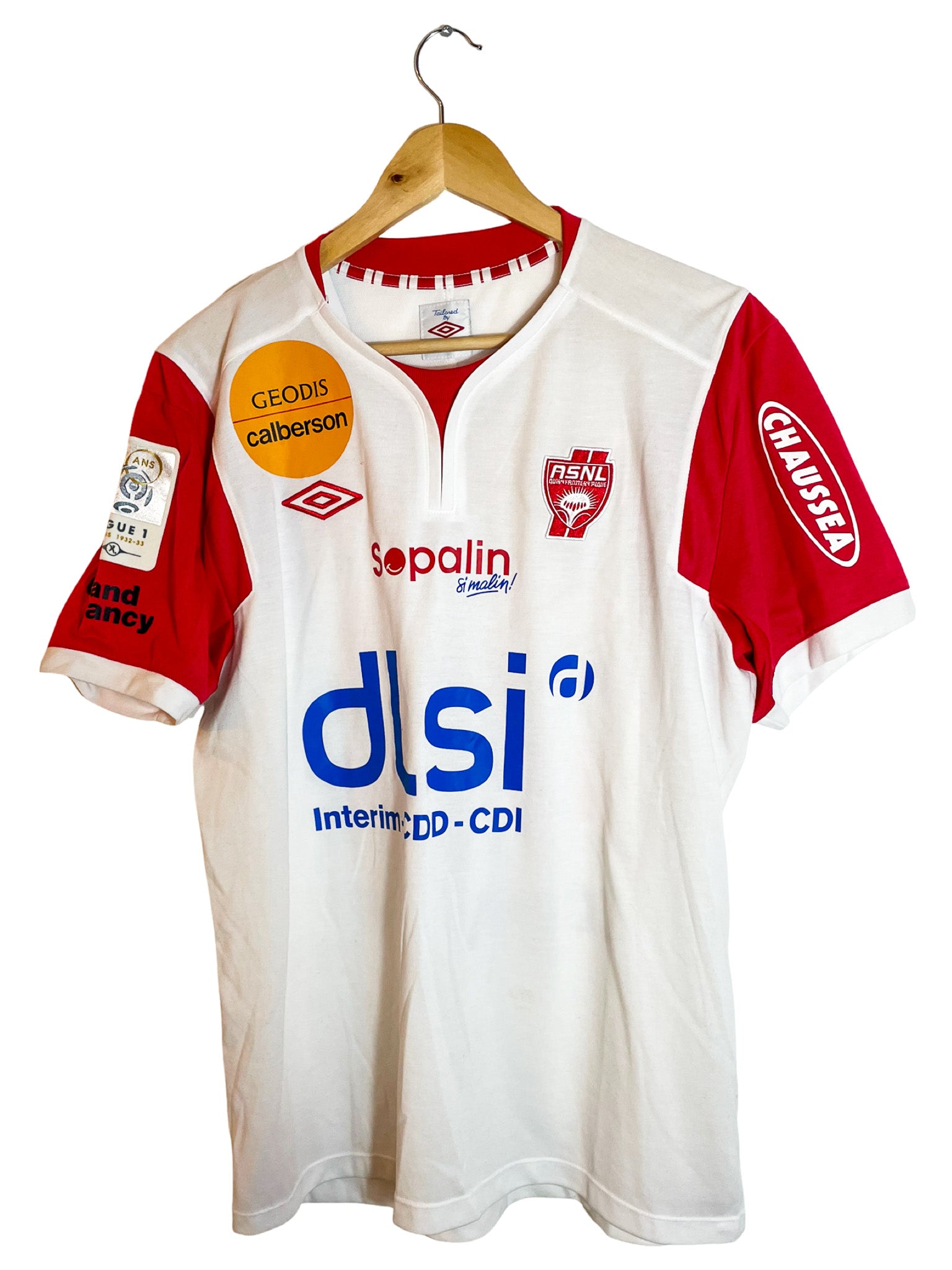 2012/2013 – Maillot AS Nancy Lorraine domicile [#28 PUYGRENIER] Umbro *Match Issue* - L