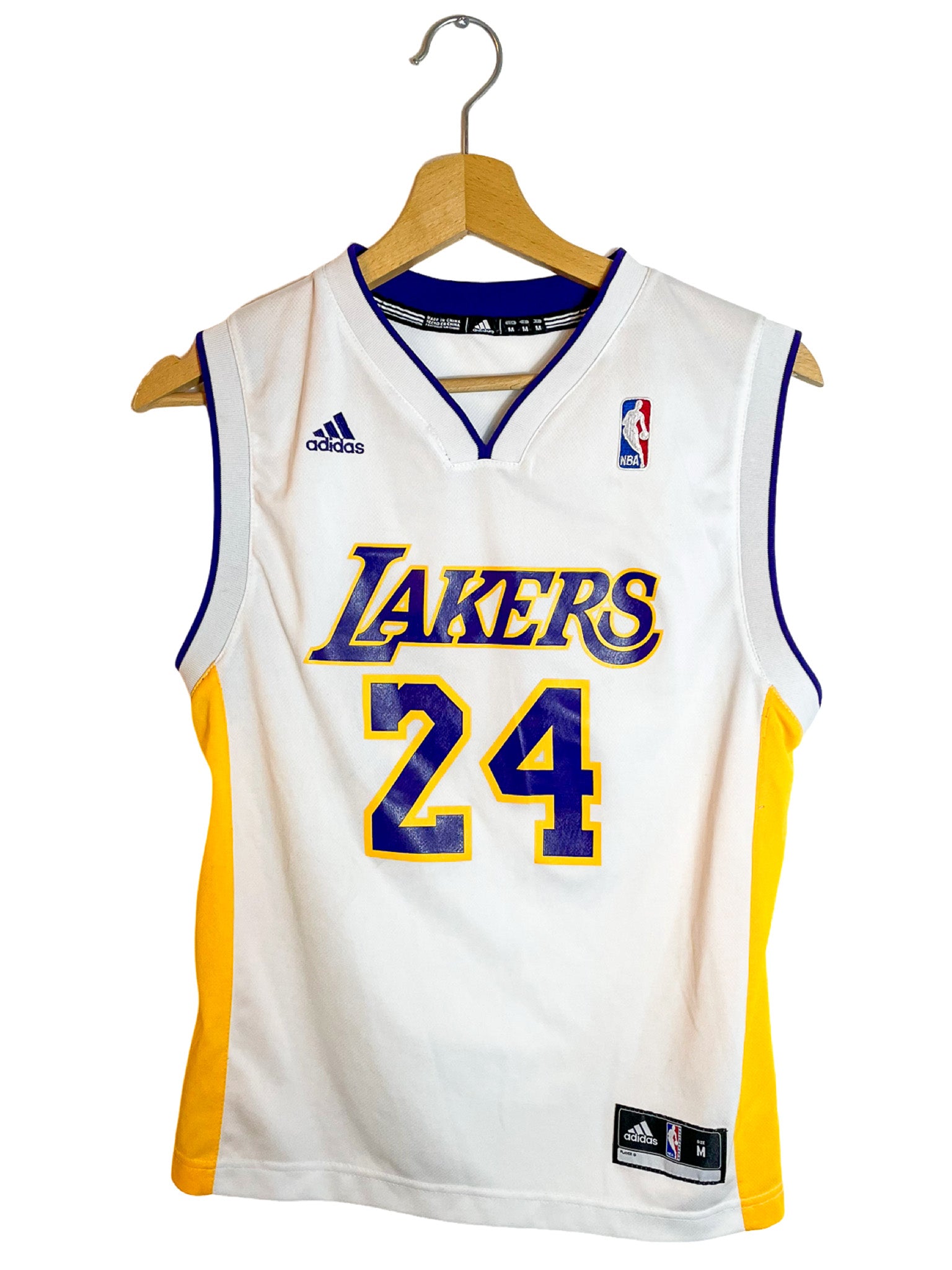 2012/2013 – Maillot Los Angeles Lakers domicile enfant [#24 BRYANT] Adidas - M enfant