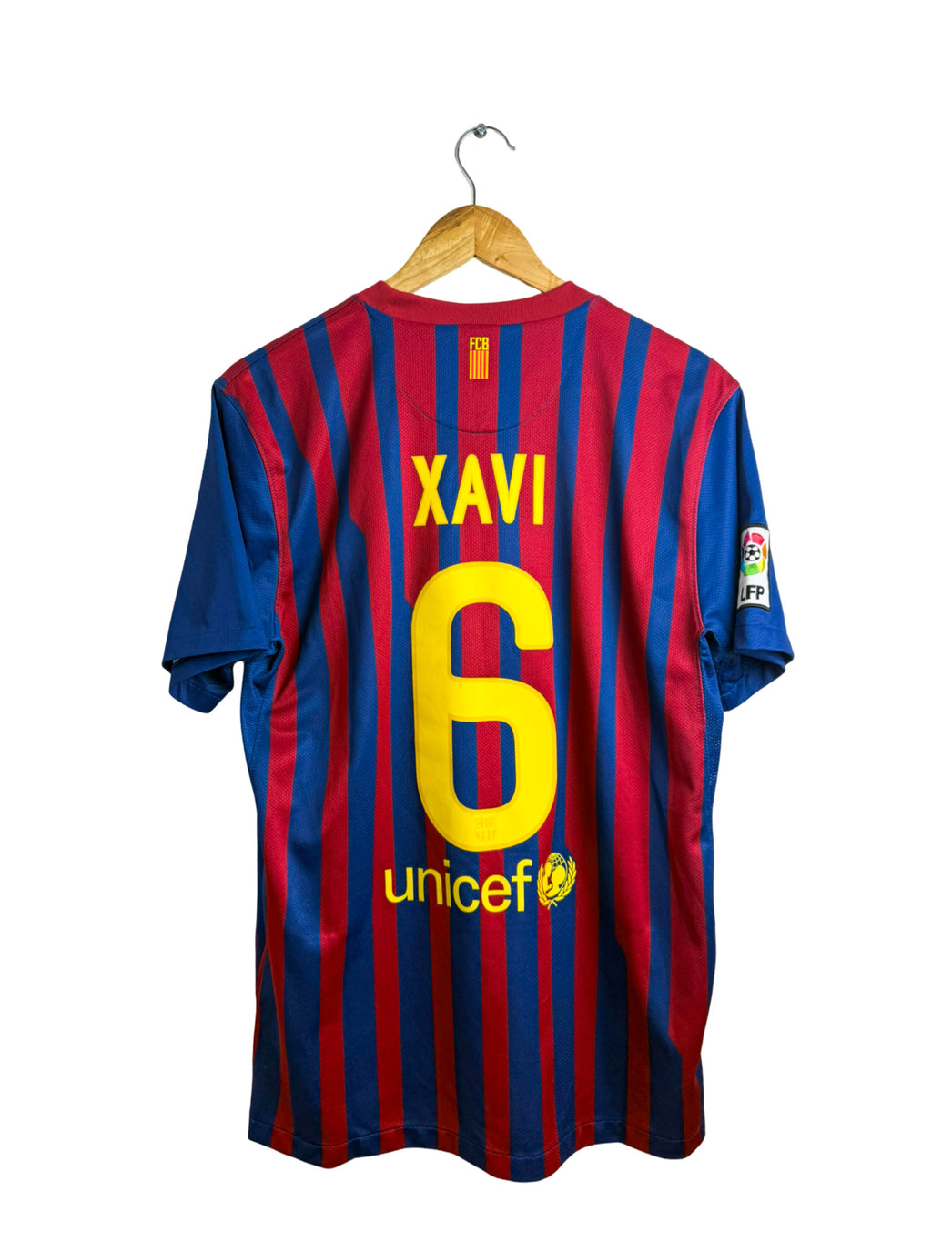 2011/2012 – Maillot FC Barcelone domicile [#6 Xavi] - M