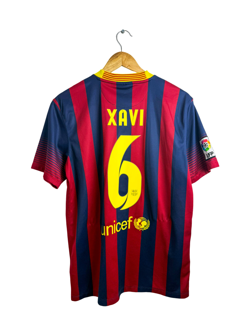 2013/2014 – Maillot FC Barcelone domicile [#6 Xavi] - M
