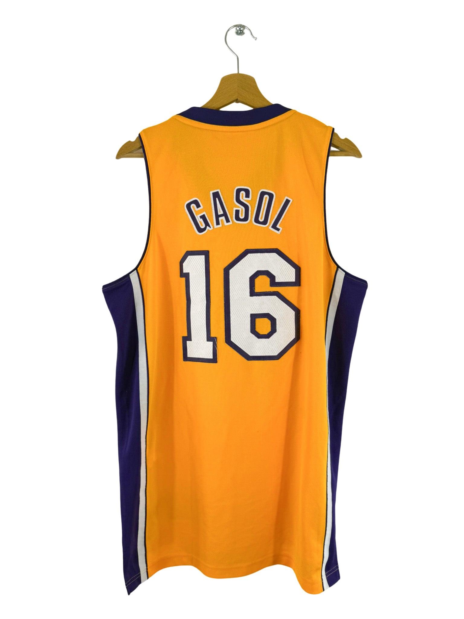 2010/2014 - Los Angeles Lakers home basketball jersey [#16 Gasol