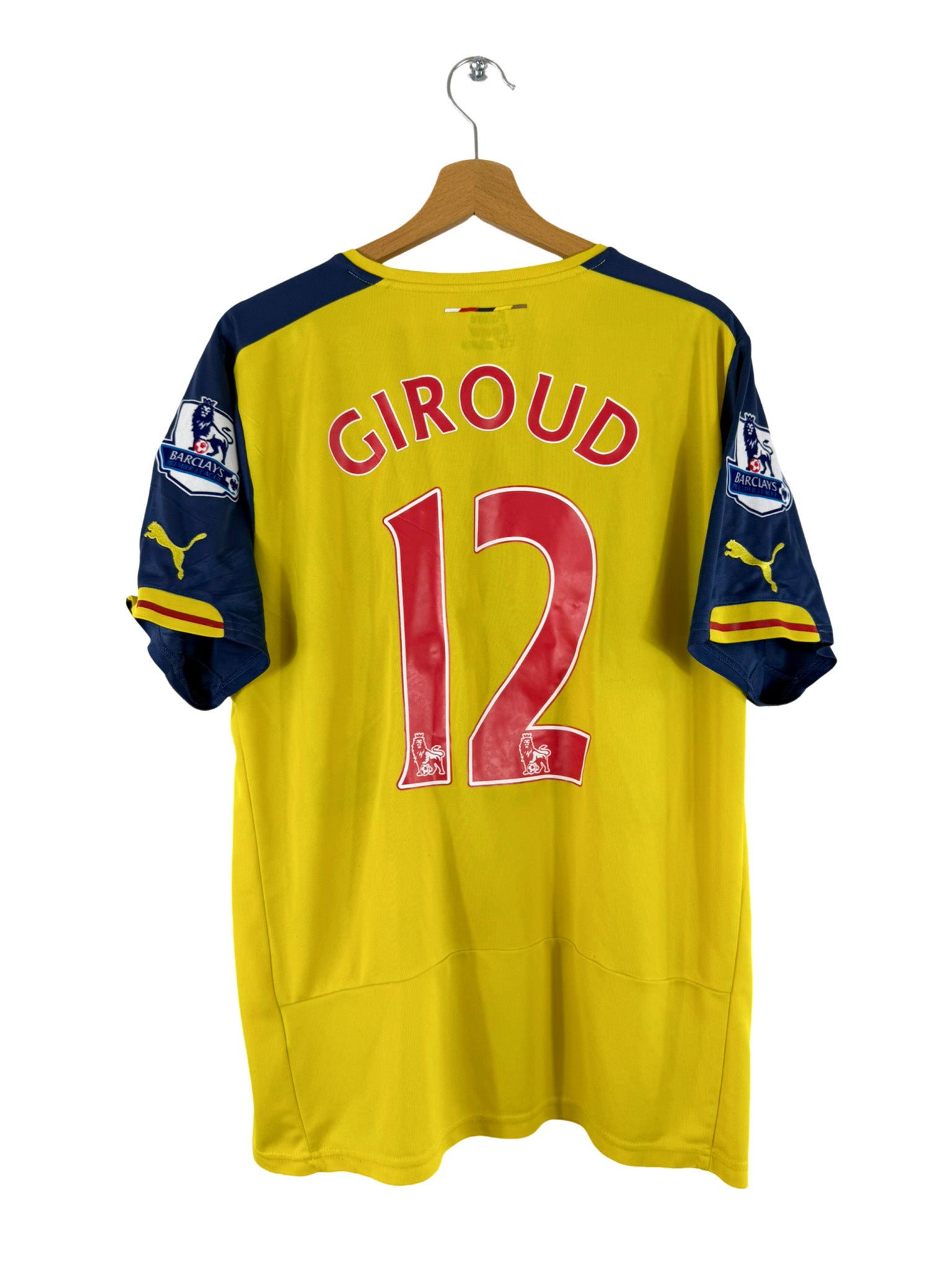 2014/2015 - Arsenal Away Shirt [#12 Giroud] Puma - XL