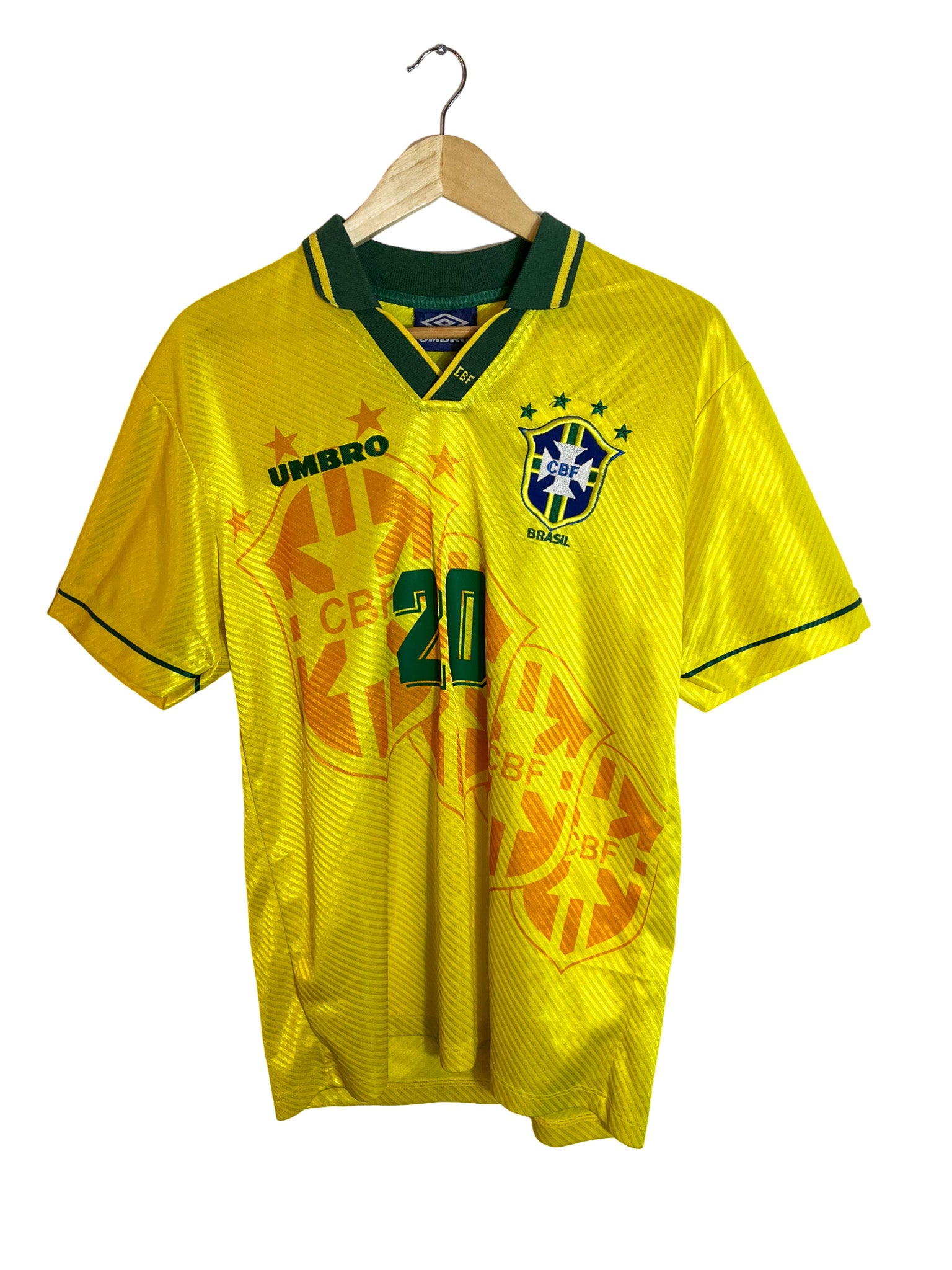 1994 – Maillot Brésil domicile [#20 RONALDO] Umbro - M