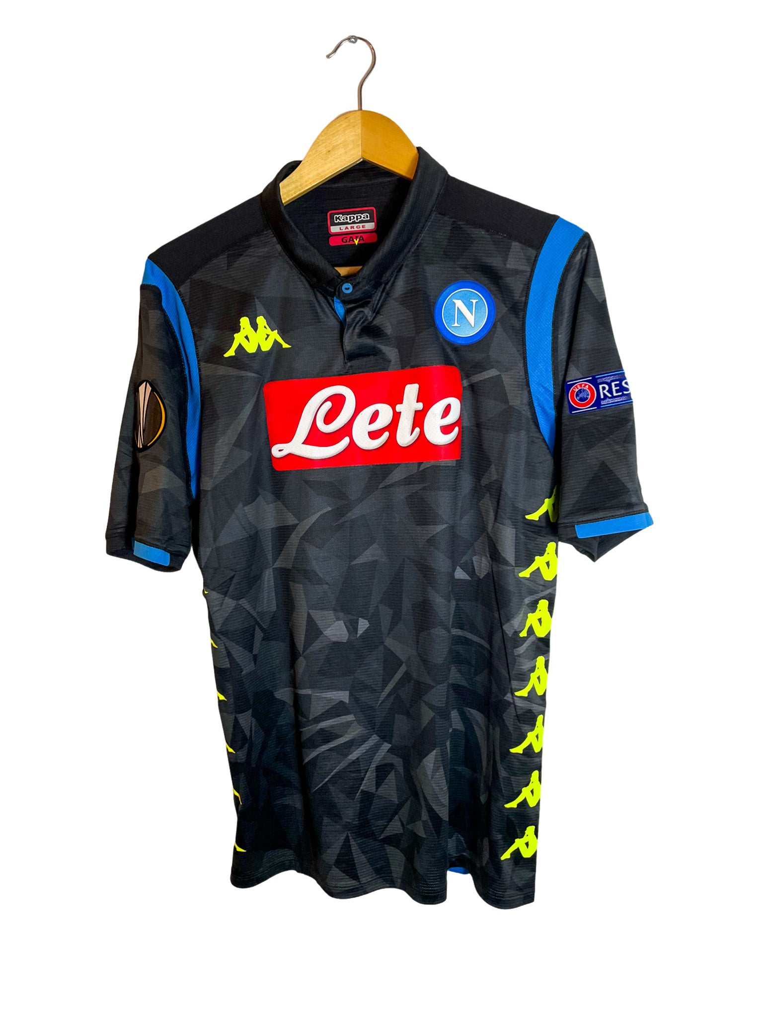 2018/2019 – Maillot SSC Naples extérieur [#8 FABIAN RUIZ] Kappa Match Issue - L