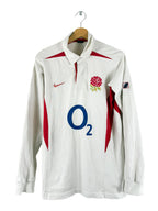 2003/2004 – England Home Rugby Long Sleeve Shirt - M