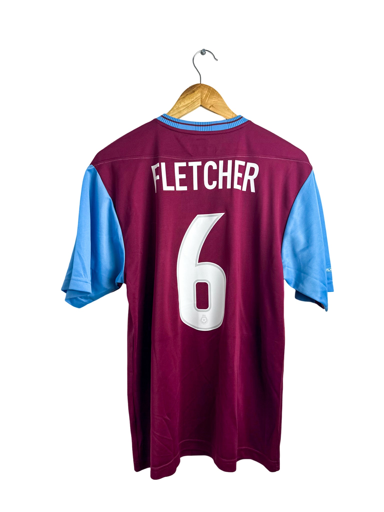 2003/2005 – Maillot West Ham domicile [#6 Fletcher] Reebok – M