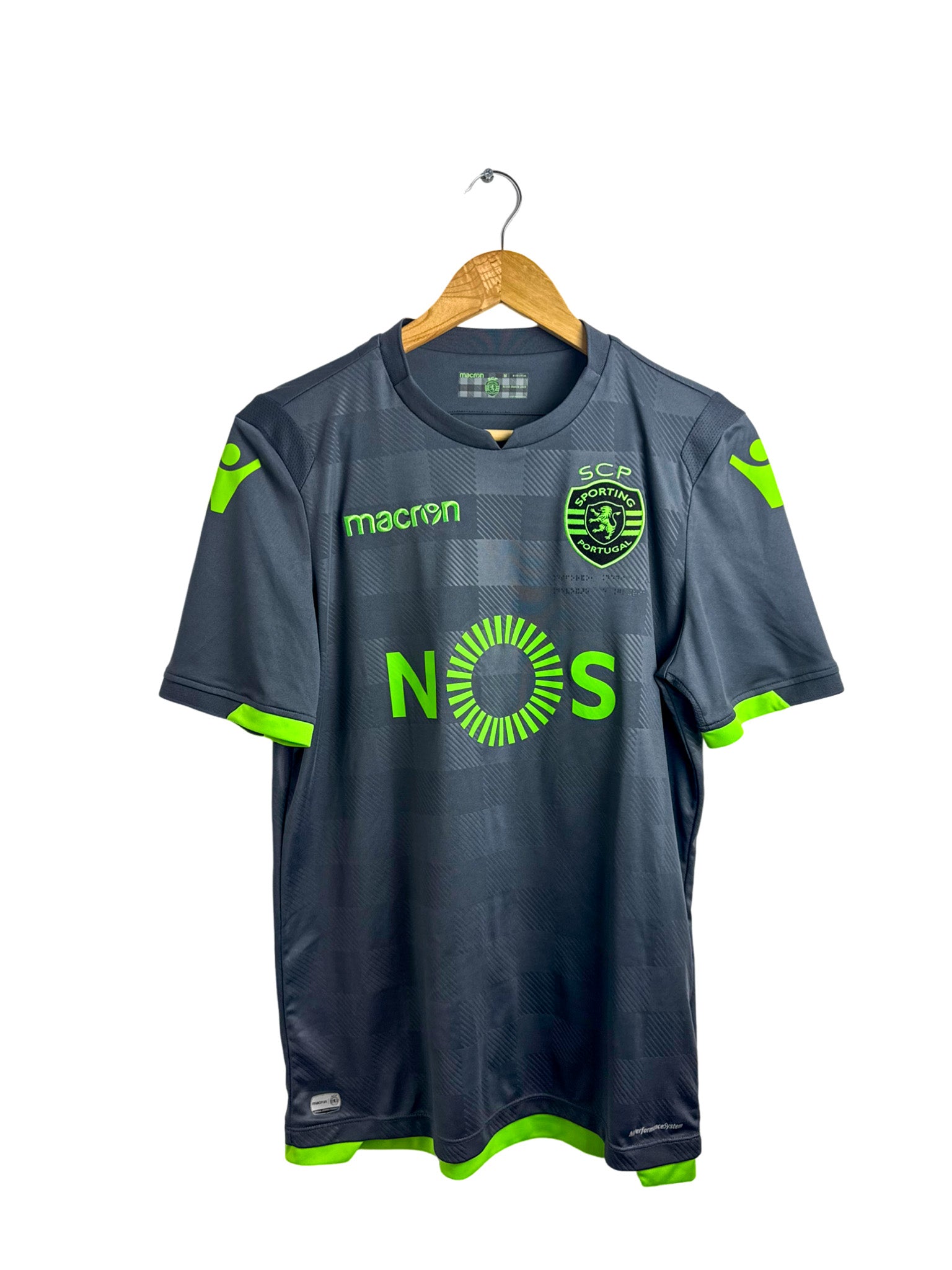 2017/2018 – Maillot Sporting Portugal third [#17 Nani] Macron – M