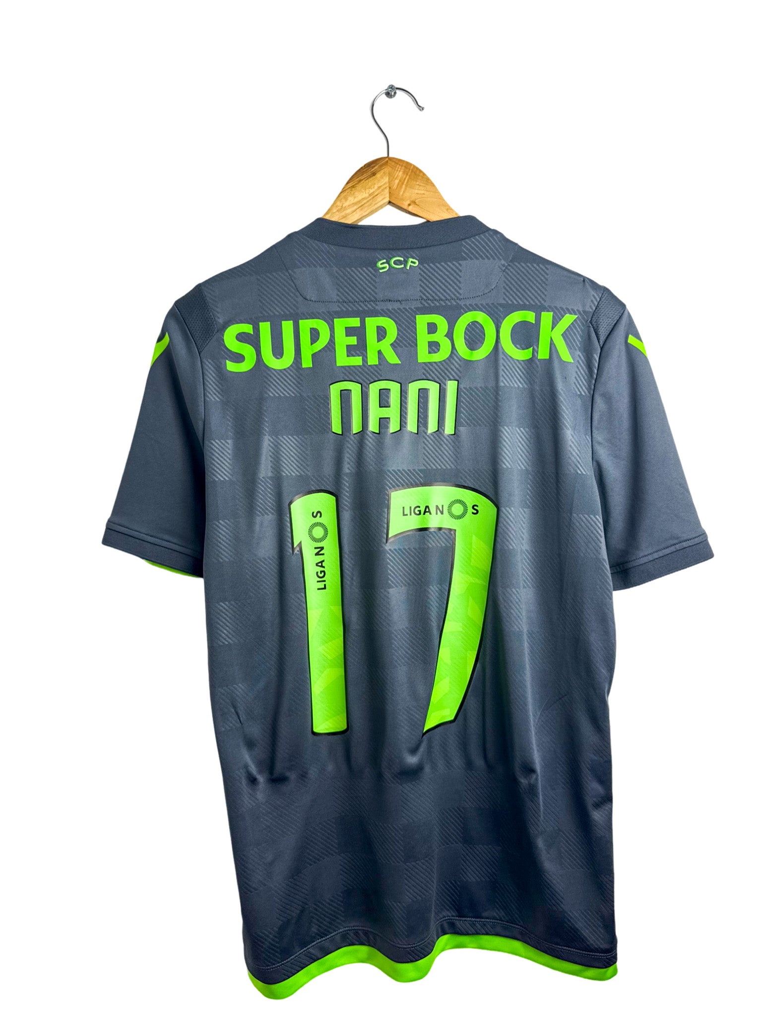 2017/2018 – Maillot Sporting Portugal third [#17 Nani] Macron – M
