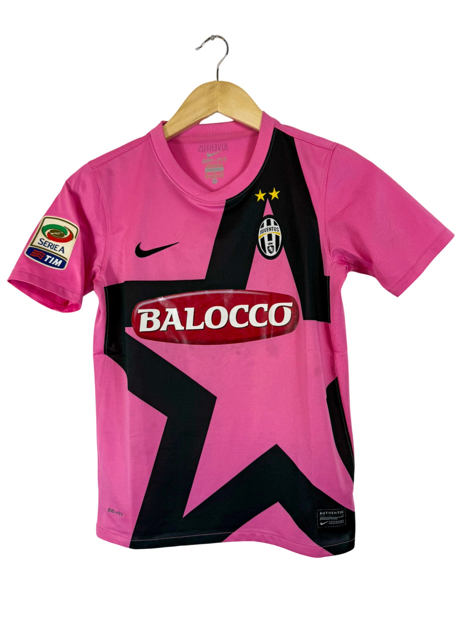 2001/2002 – Camiseta local de la Juventus [#26 Davids] Lotto *Manga larga* - Talla XL