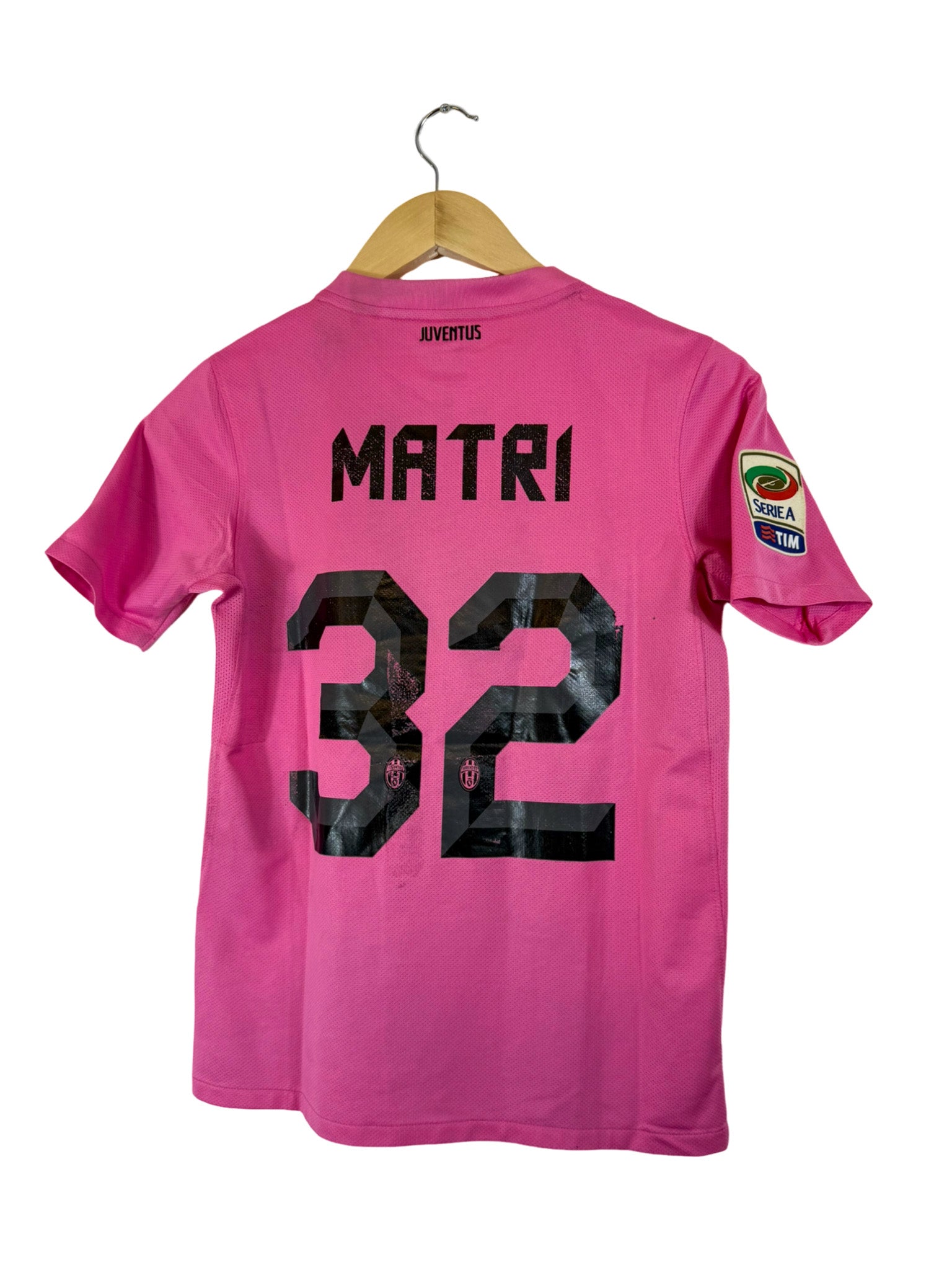 2001/2002 – Camiseta local de la Juventus [#26 Davids] Lotto *Manga larga* - Talla XL