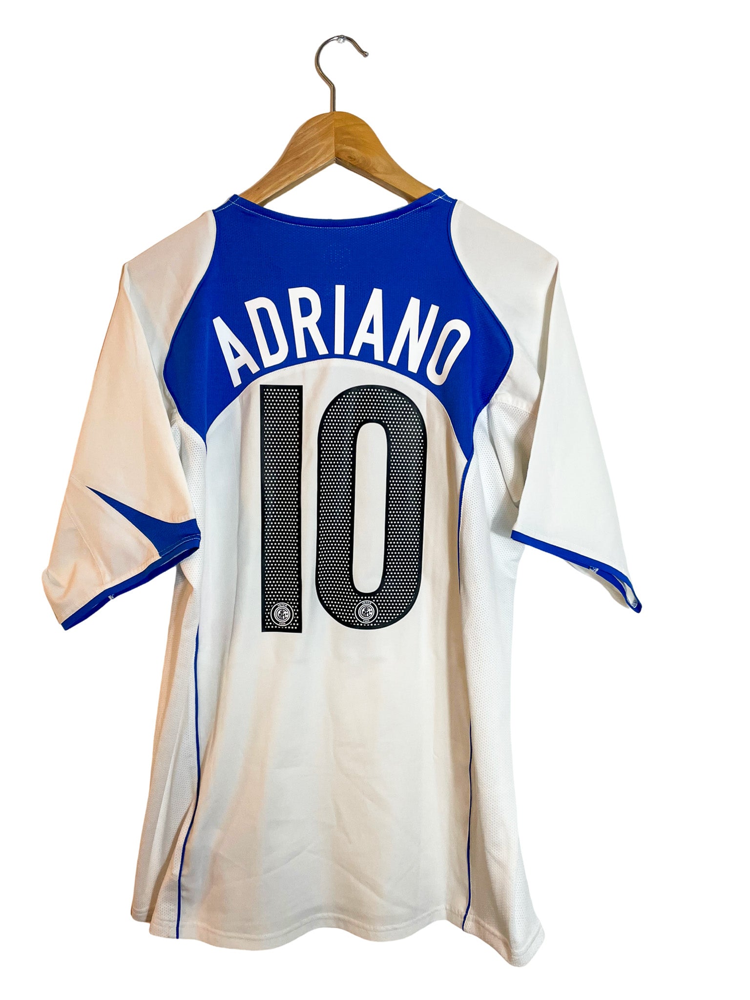 2004/2005 – Maillot Inter Milan extérieur [#10 Adriano] Nike – M