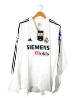 2004/2005 – Camiseta Real Madrid local [#5 ZIDANE] *manga larga* - XL