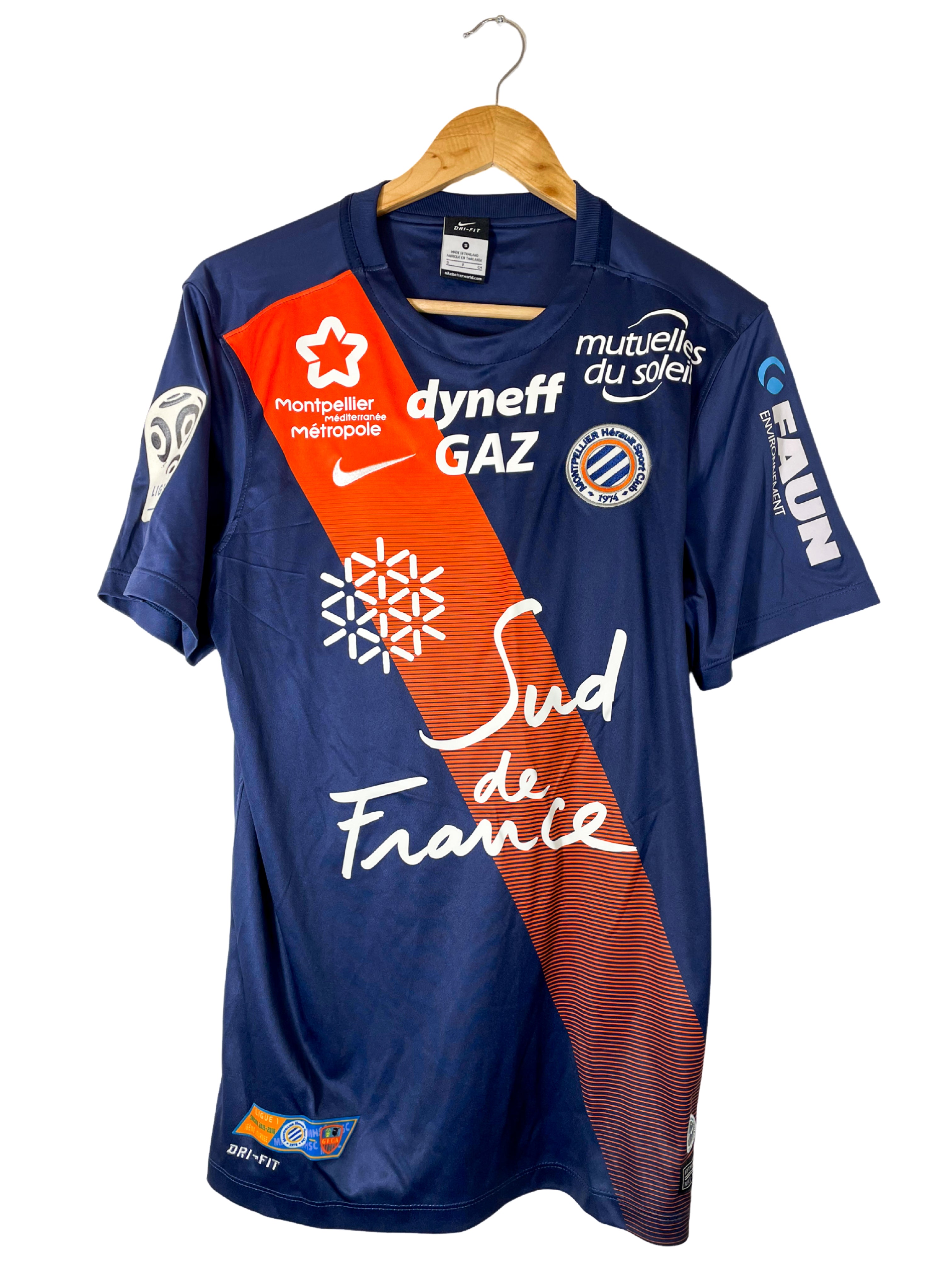 2015/2016 – Maillot Montpellier Hérault domicile [#23 SAIHI] Match Issue -S