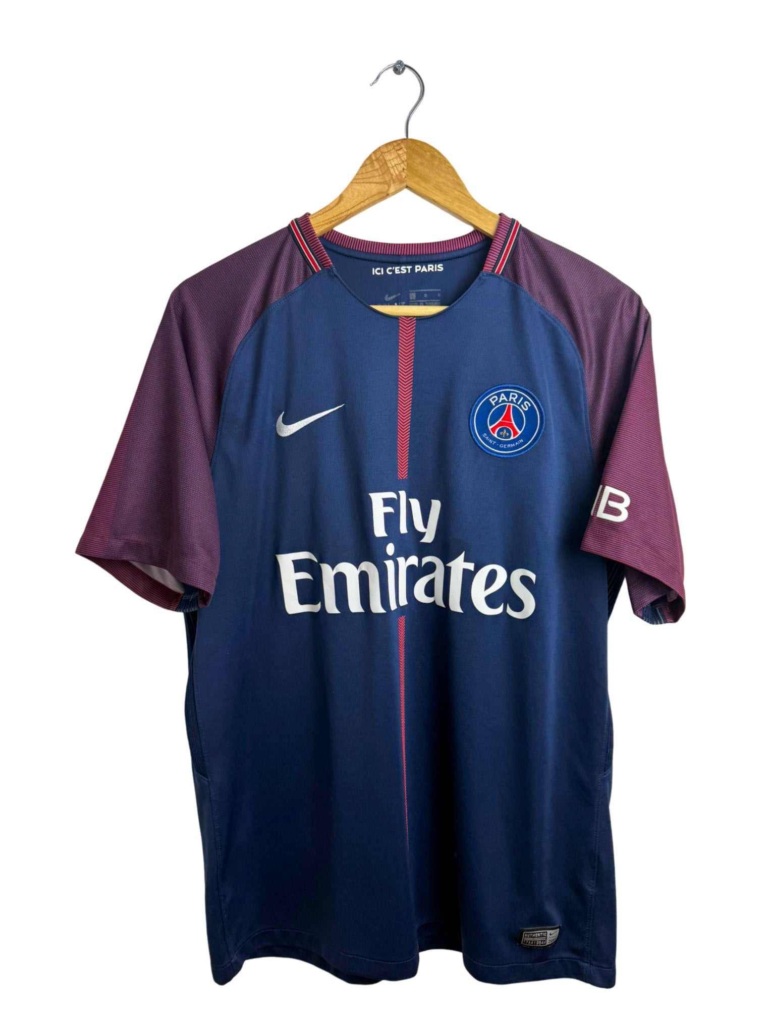 2017/2018 – Maillot PSG domicile [#10 Neymar Jr] Nike – L