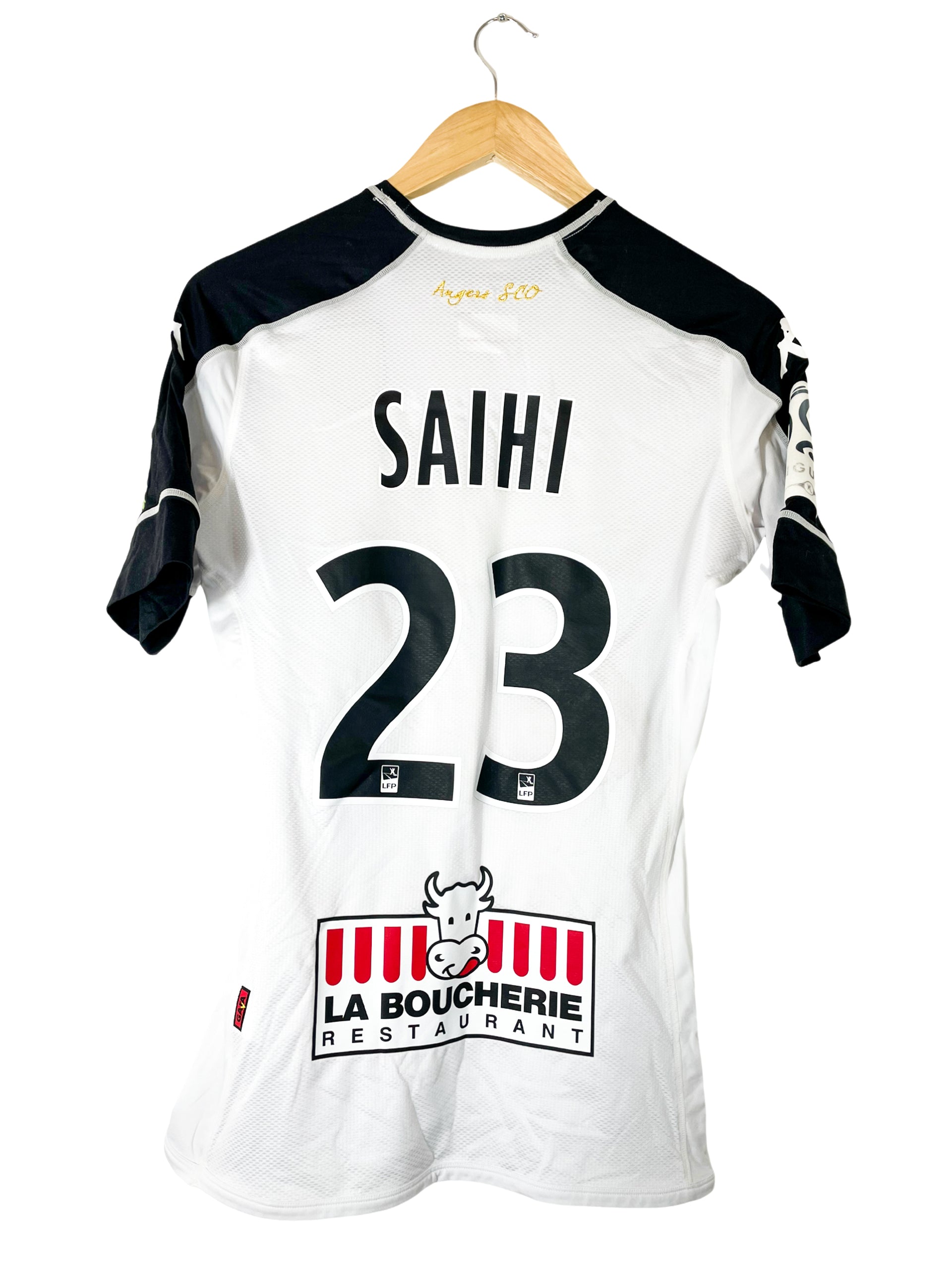 Maillot FC Sion Domicile 2015-2016 - Errea - Porté Par Mujangi Bia #63 - Taille M
