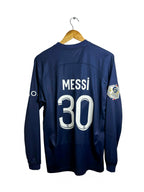 2022/2023 – Maillot PSG domicile *Manches Longues* [#30 Messi] – M