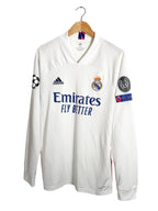 2020/2021 – Maillot Real Madrid domicile manches longues [#4 Sergio Ramos] - M