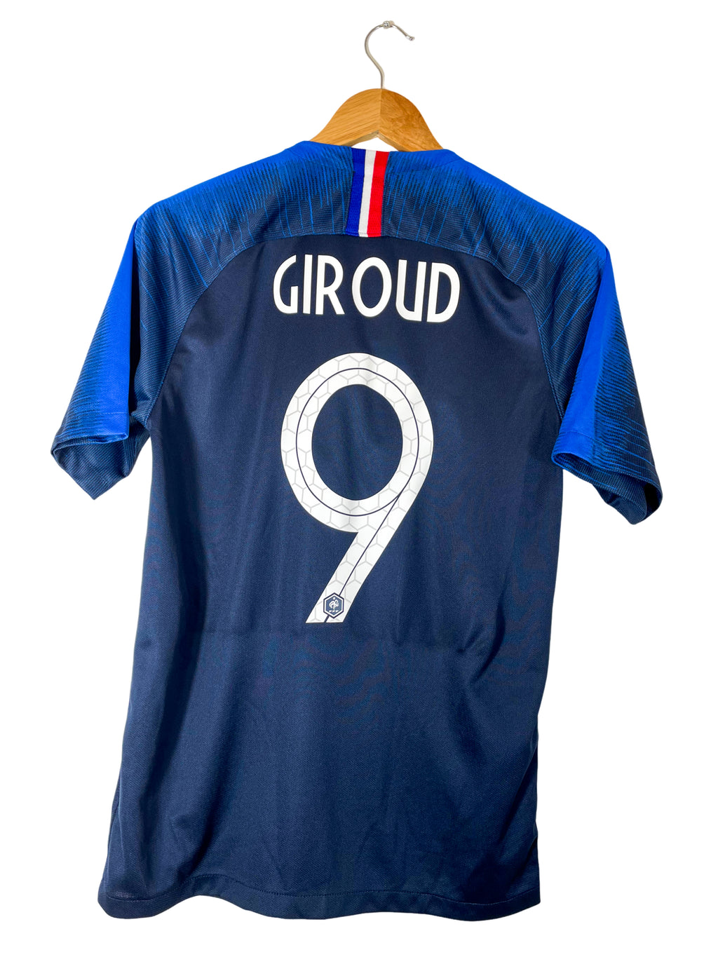2018 – France National Team Home Jersey [#9 GIROUD]- S