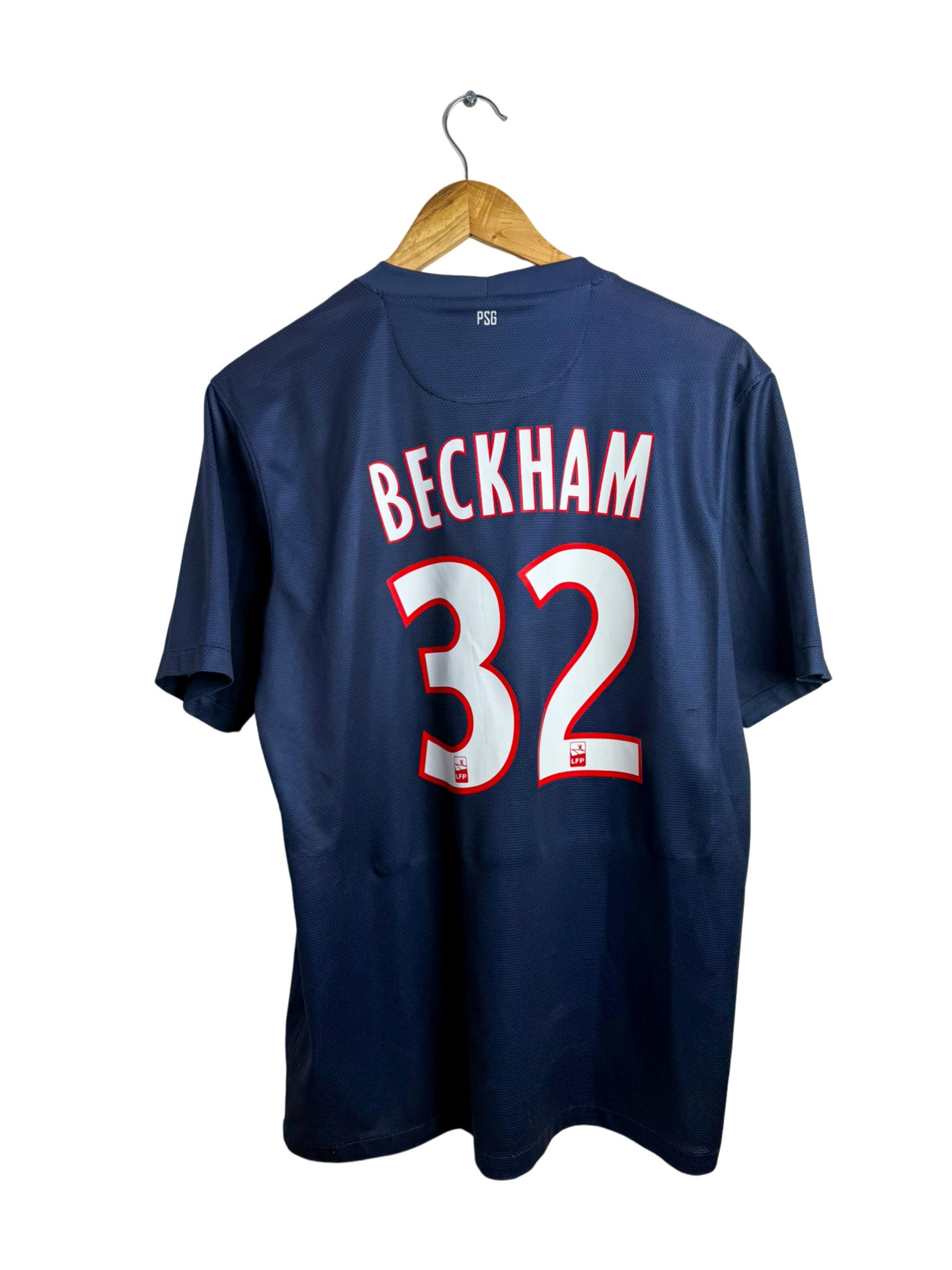 2012/2013 – Maillot PSG domicile [#32 Beckham] Nike – M