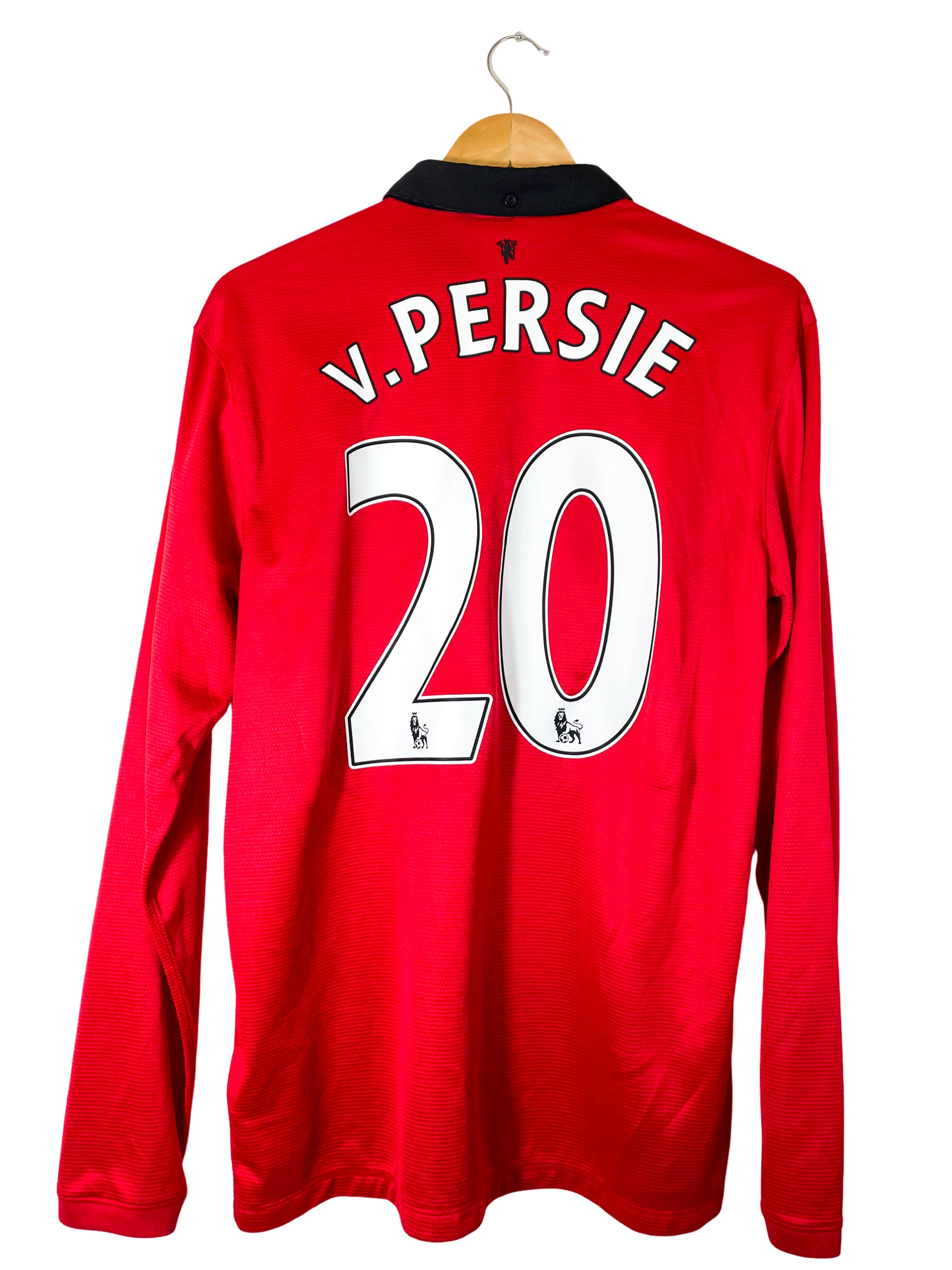 2013/2014 – Maillot Manchester United domicile [#20 VAN PERSIE] manches longues - L