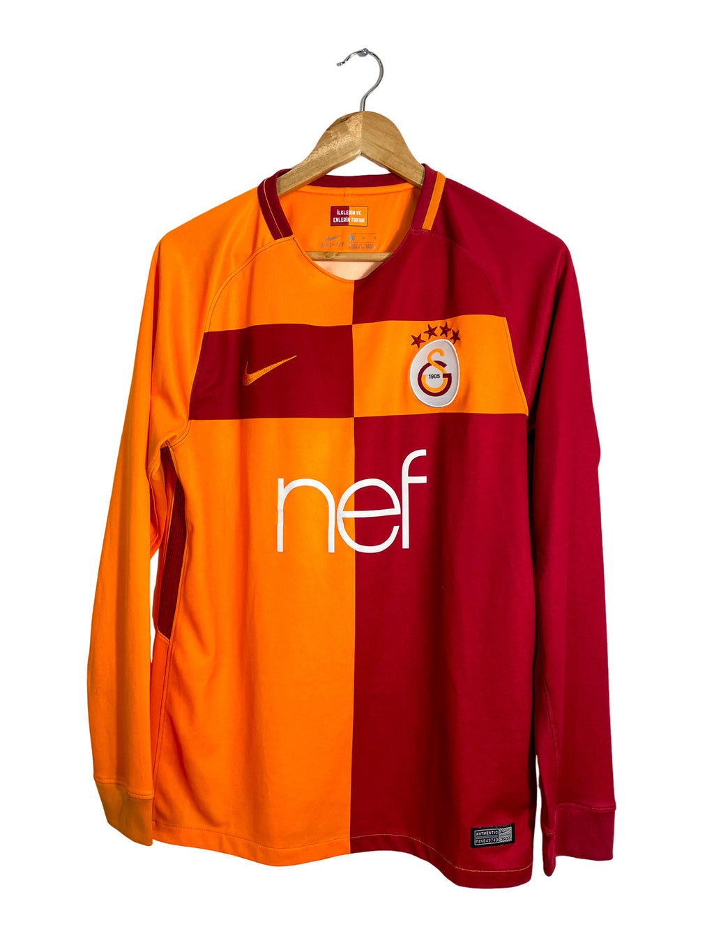 2018/2019 – Galatasaray home shirt *long sleeves* - M