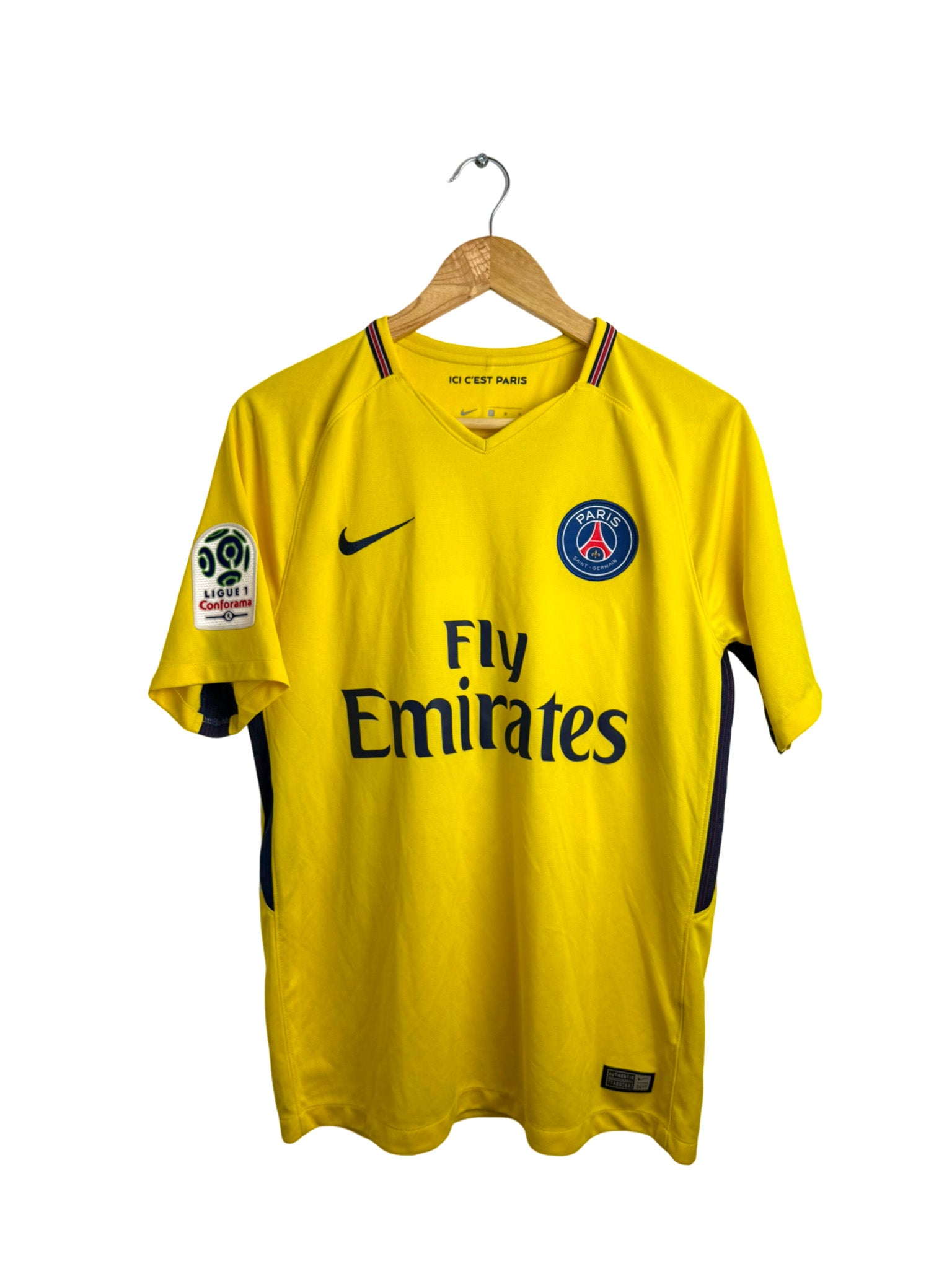 2017/2018 – Maillot PSG extérieur [#29 Mbappé] Nike – M