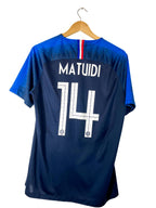 2018 – France National Team Home Jersey [#14 MATUIDI] -M