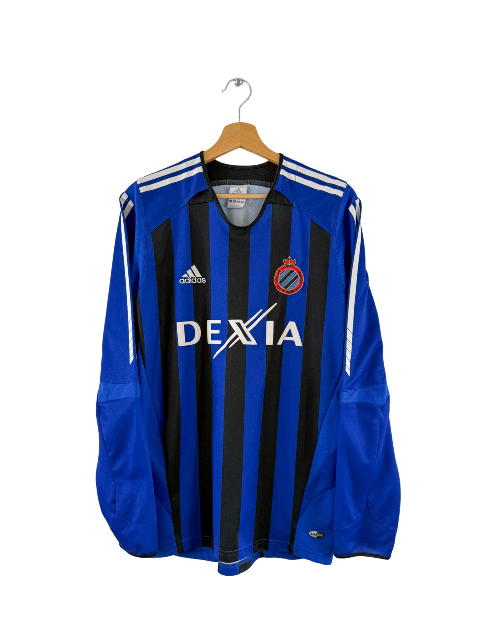 2004/2005 - Camiseta local del Club Brujas Adidas *Manga larga* - Talla M