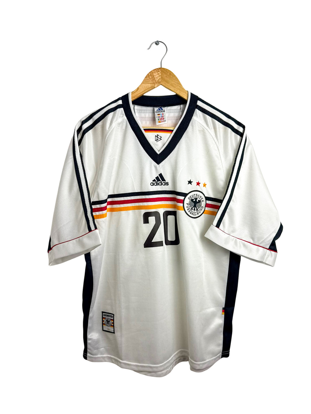 1998 – Germany home shirt [#20 Bierhoff] – L
