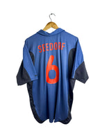 2000 – Netherlands Away Jersey [#6 Seedorf] – XL