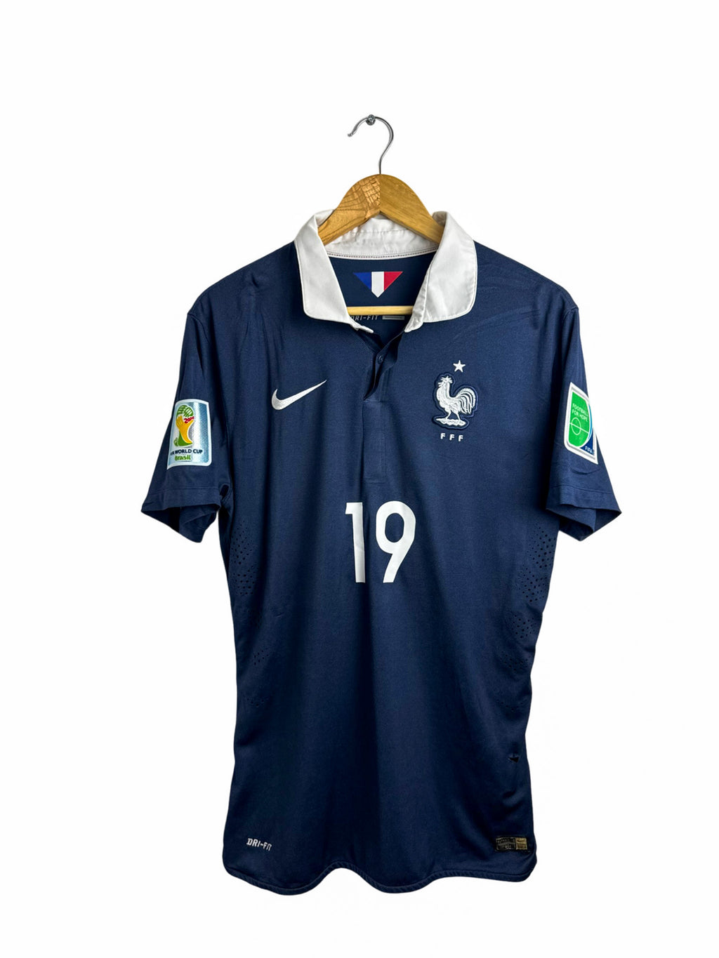 2014 – Maillot France domicile [#19 Pogba] – L