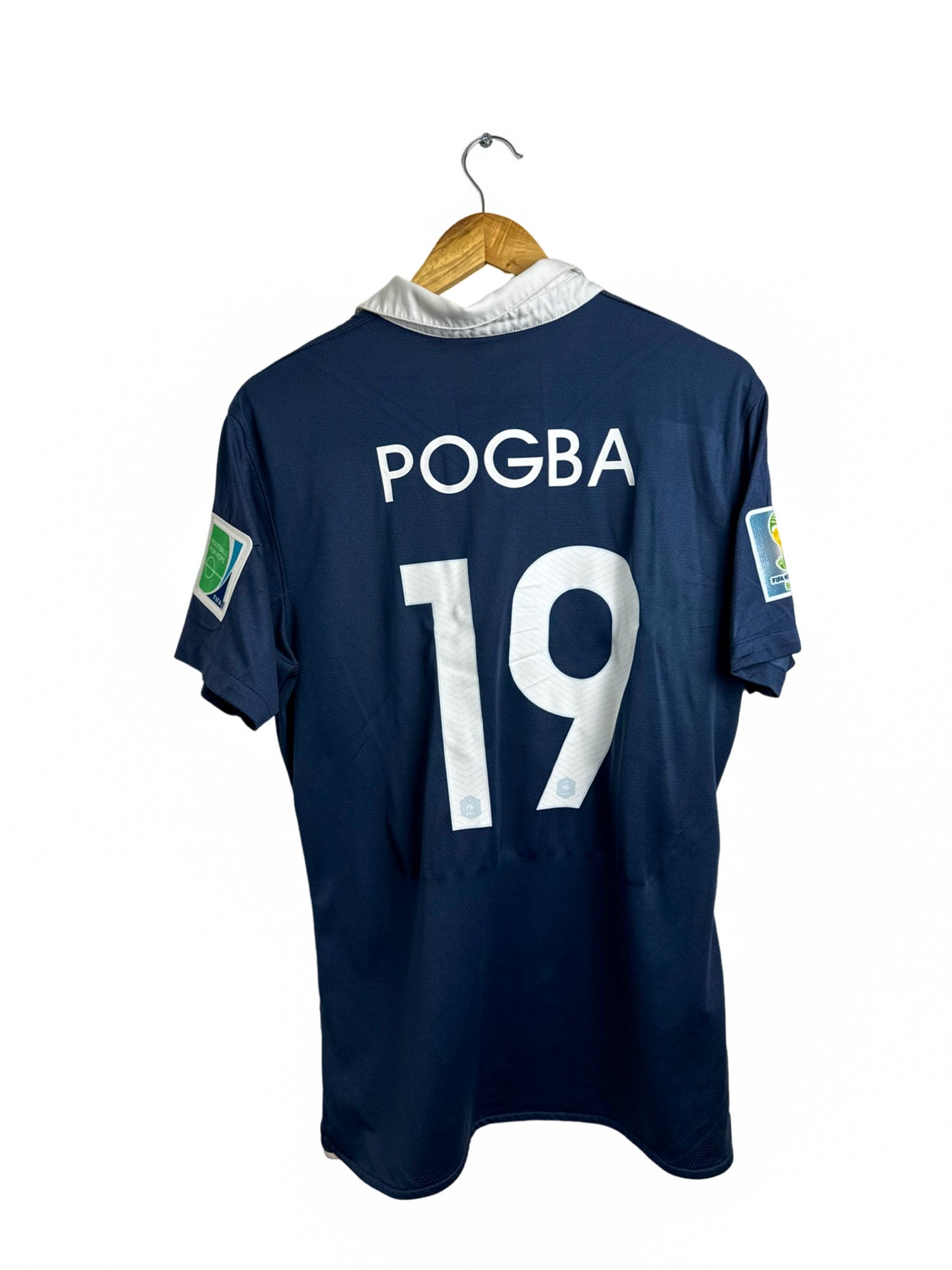 2014 – Maillot France domicile [#19 Pogba] – L