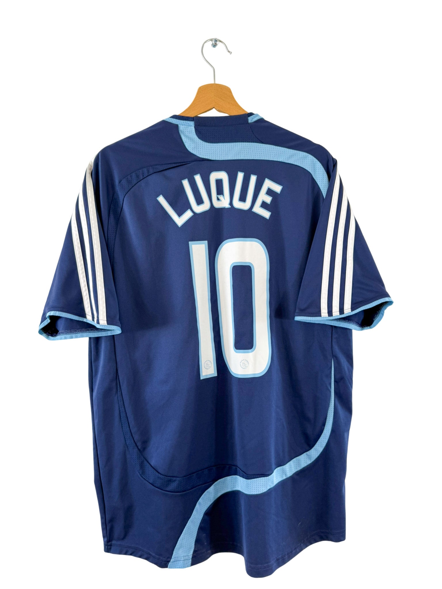 2004/2005 - Camiseta del Ajax Amsterdam [#10 Luque] Adidas - Talla L