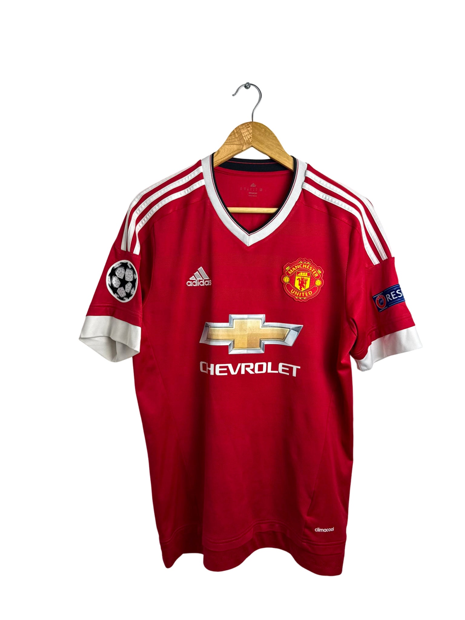 2015/2016 – Maillot Manchester United domicile *UCL* [#31 Schweinsteiger] Adidas – M