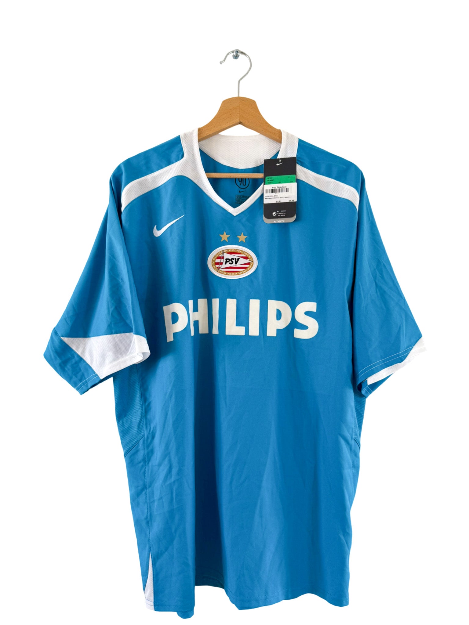 2005/2006 - Camiseta de visitante del PSV Eindhoven [#6 Simons] Nike - Talla XL
