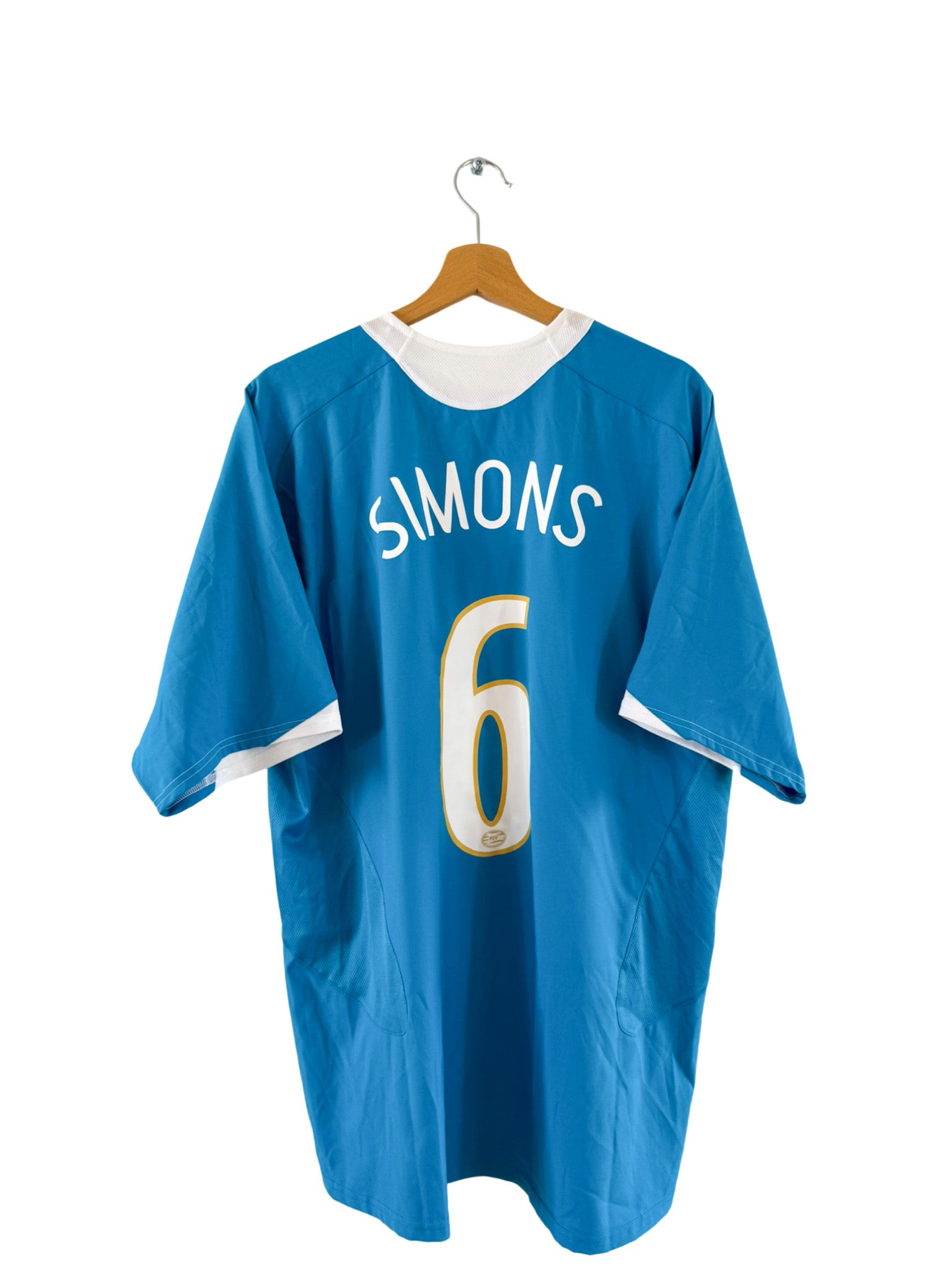 2005/2006 - Camiseta de visitante del PSV Eindhoven [#6 Simons] Nike - Talla XL