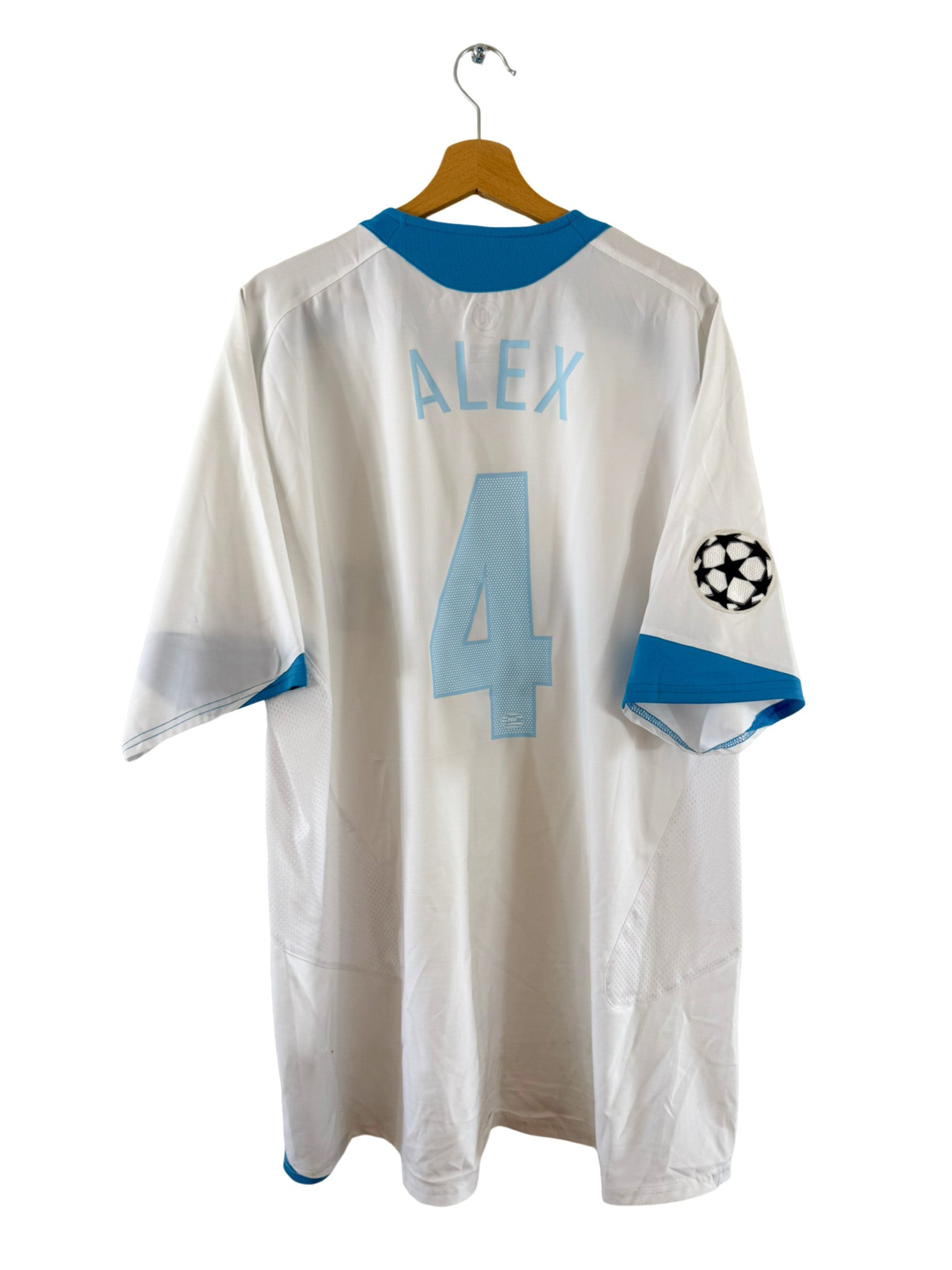 2006/2007 - Camiseta de visitante del PSV Eindhoven [#4 Alex] Nike - Talla XXL