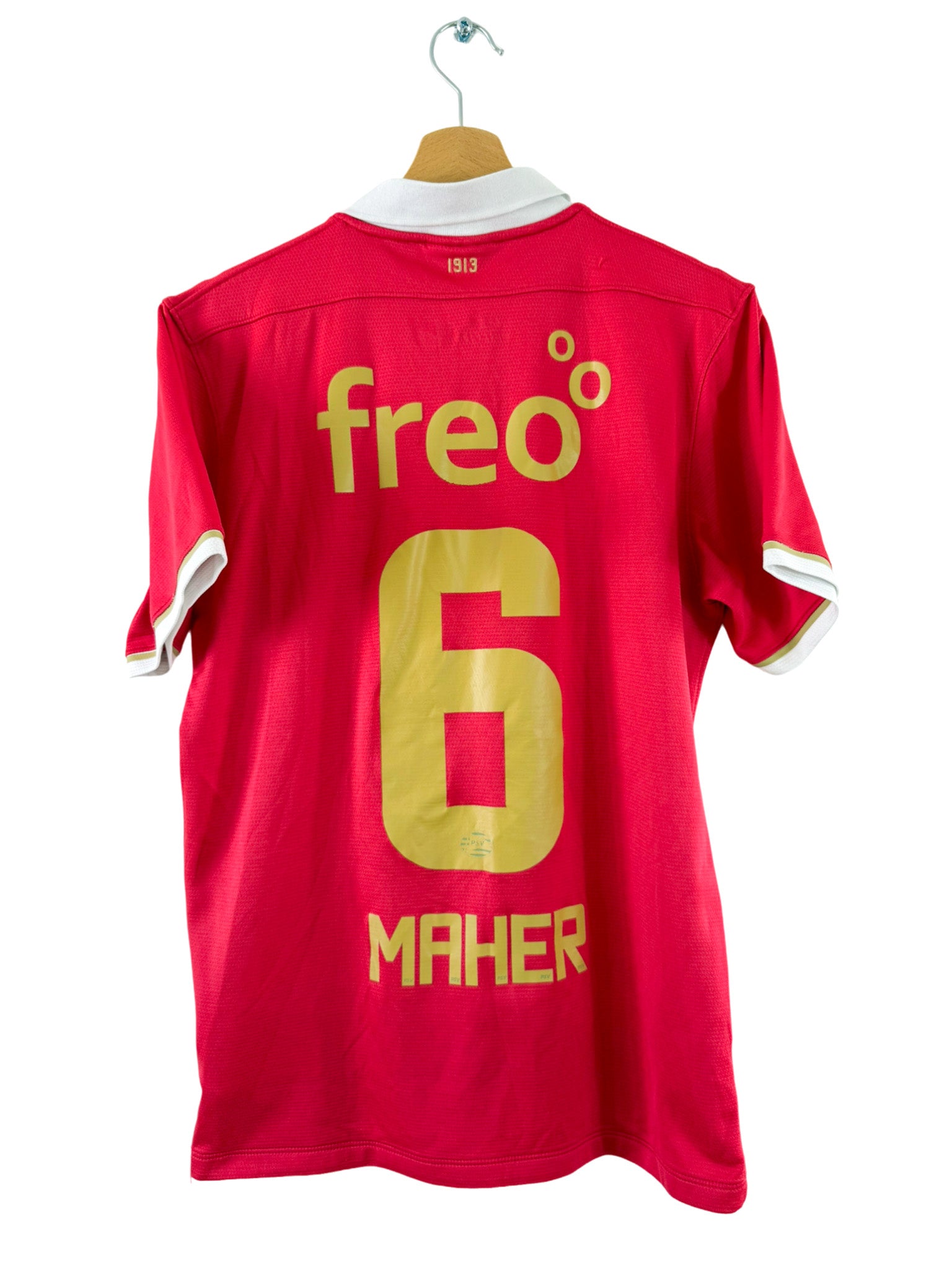 2013/2014 - Camiseta Nike de visitante del PSV Eindhoven [#6 Maher] - Talla S