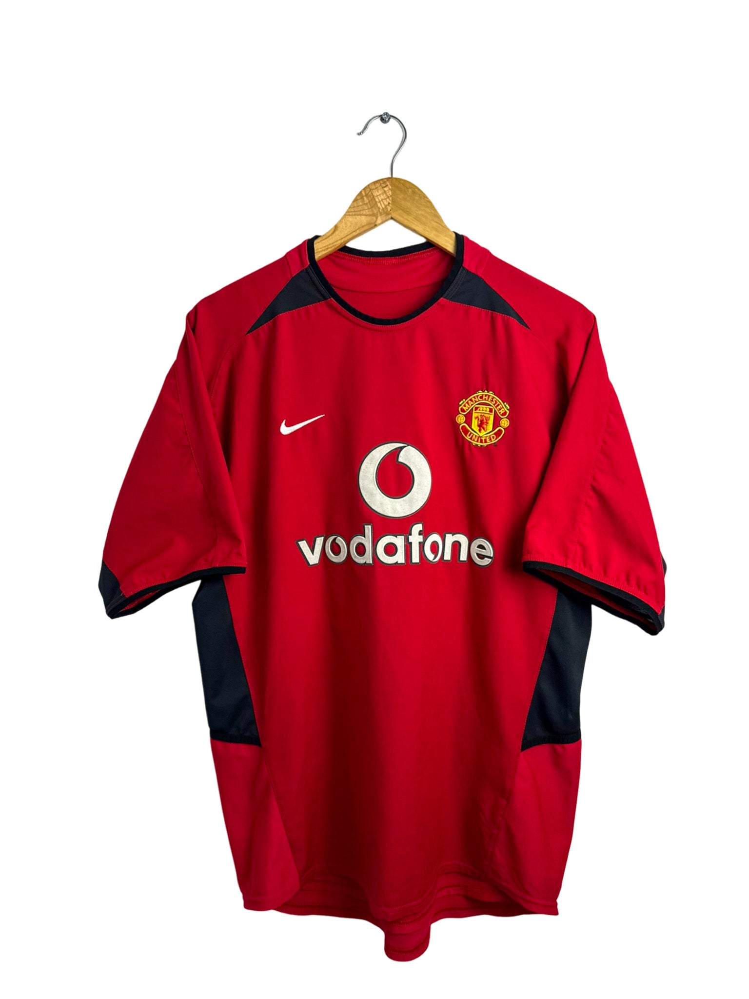 2002/2003 – Camiseta local del Manchester United [#20 Solskjær] – M