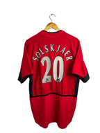 2002/2003 – Maillot Manchester United domicile [#20 Solskjær] – M