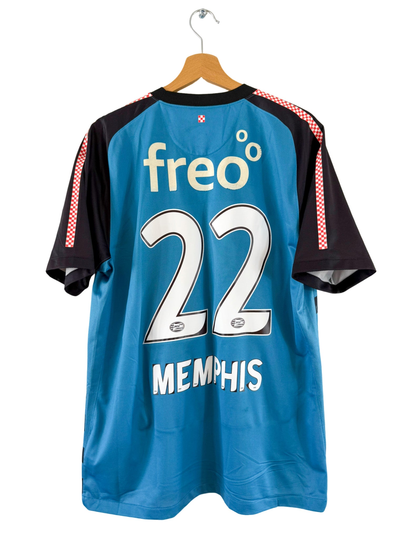 2014/2015 - Camiseta Nike de visitante del PSV Eindhoven [#22 Memphis] - Talla L